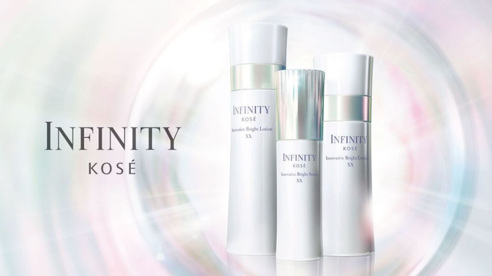 Experience Kose Infinity's enhanced brightening and anti-ageing power. PHOTO: Kose