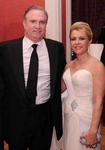 <p>Dimitrios Kambouris/VF1/WireImage</p> Sean Tuohy and Leigh Anne Tuohy attend the Bloomberg/Vanity Fair party following the 2010 White House Correspondents' Association Dinner at the residence of the Frenc, h Ambassador on May 1, 2010 in Washington, DC.