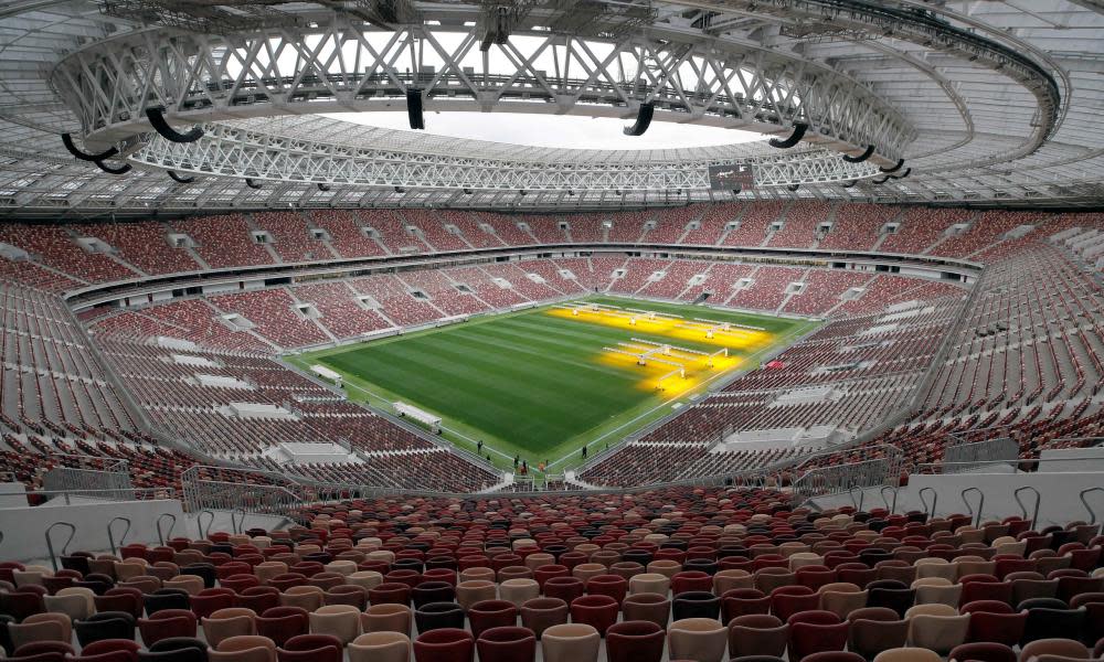 Luzhniki stadium in Moscow