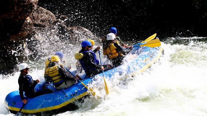 whitewater trip