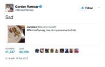 The most savage Gordon Ramsay tweets