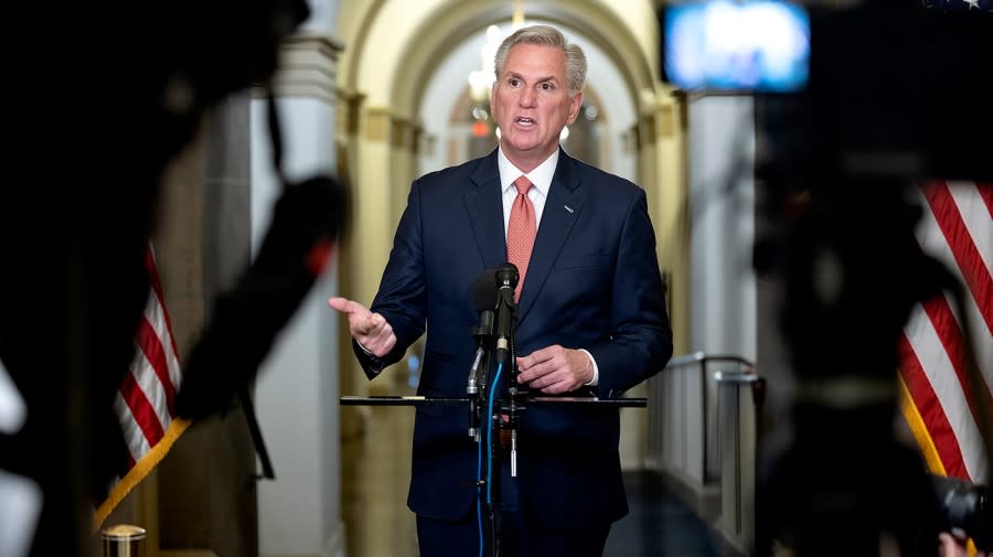 Speaker Kevin McCarthy (R-Calif.)