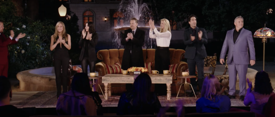 Friends reunion cast