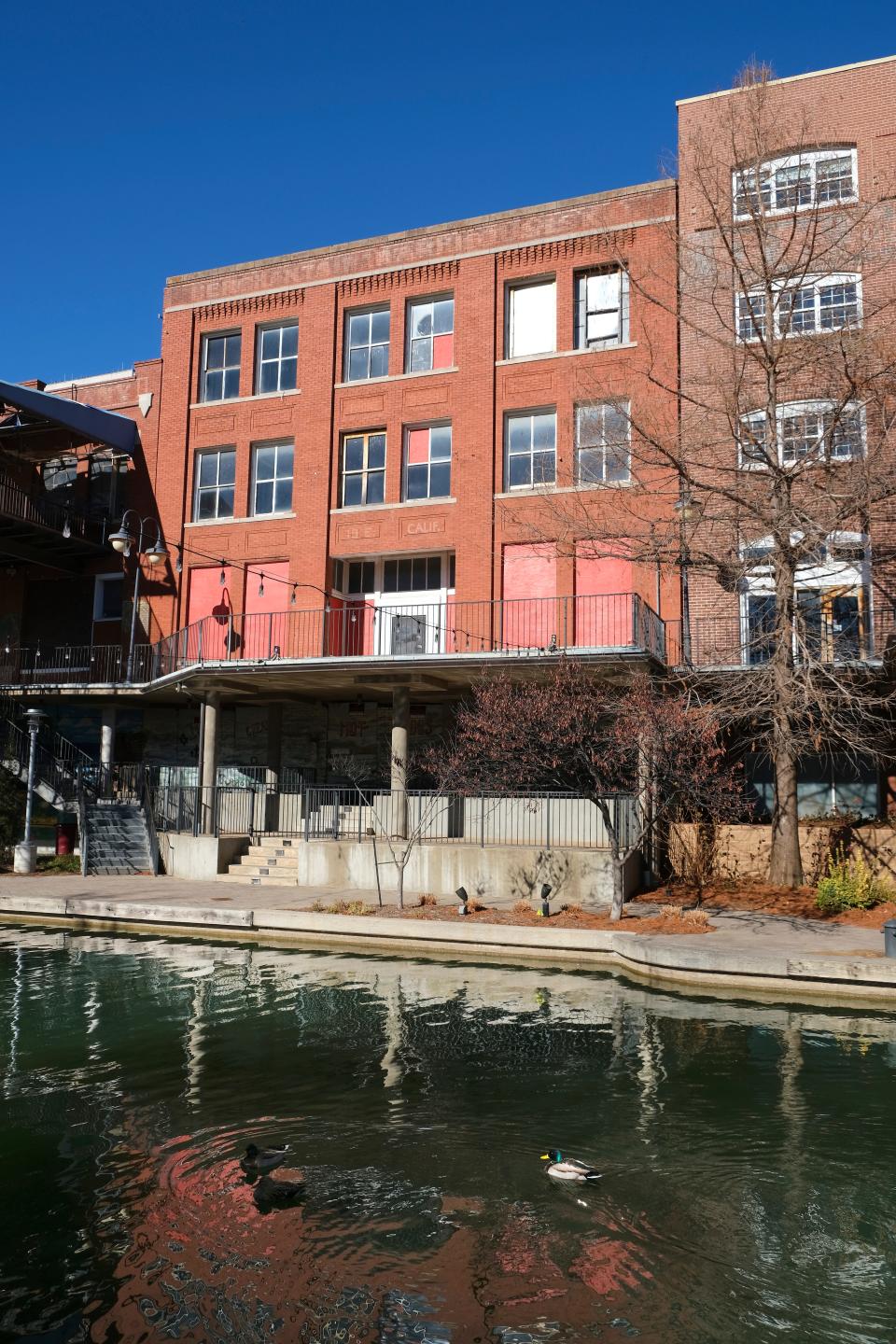 Long vacant building at 19 E. California along the Bricktown canal has a new buyer. Monday, January 10, 2022. 