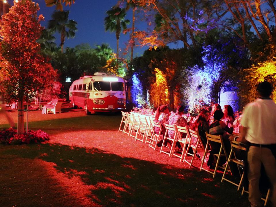 coachella rose garden dinner