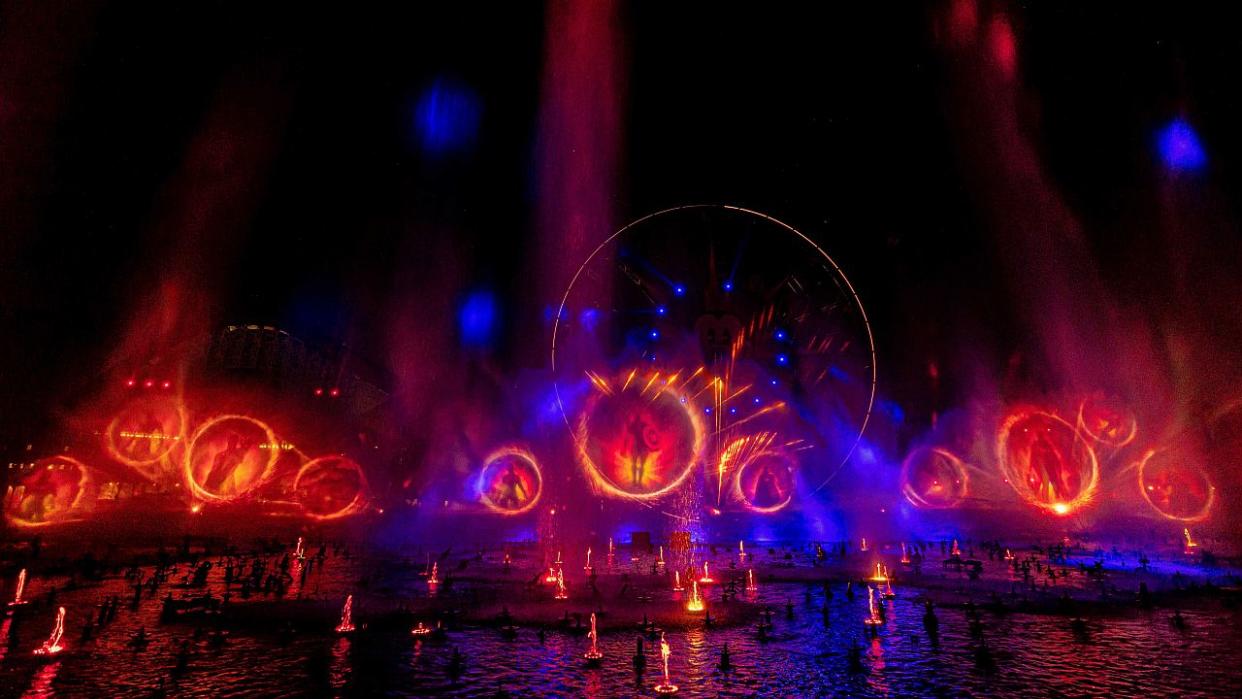  The Avengers in World of Color One 