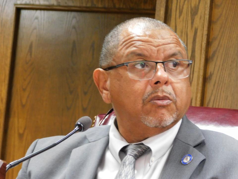 Opelousas Mayor Julius Alsandor discusses illegal water usage in the city.