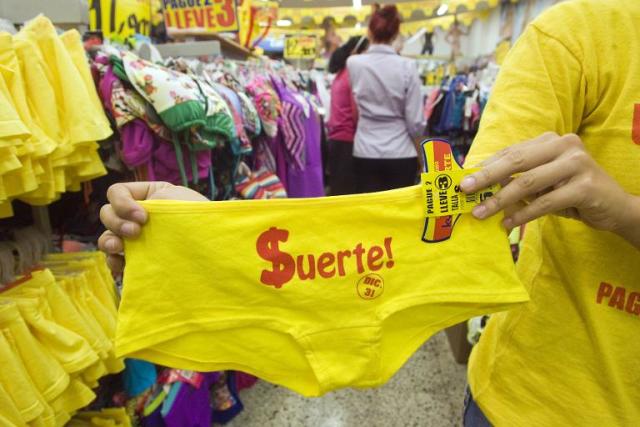 With colored undies, potatoes, LatAm readies for 2015