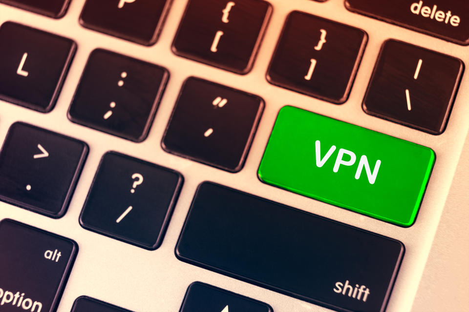 Guard against prying eyes with a reputable VPN. (Photo: Getty Images)