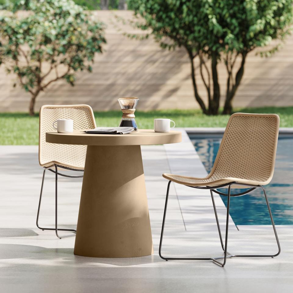 <p><a href="https://go.redirectingat.com?id=74968X1596630&url=https%3A%2F%2Fwww.westelm.com%2Fproducts%2Flavastone-outdoor-bistro-table-h12213%2F&sref=https%3A%2F%2Fwww.housebeautiful.com%2Fshopping%2Ffurniture%2Fa27043357%2Fbest-outdoor-furniture%2F" rel="nofollow noopener" target="_blank" data-ylk="slk:Shop Now;elm:context_link;itc:0;sec:content-canvas" class="link ">Shop Now</a></p><p>Concrete Pedestal Table</p><p>westelm.com</p><p>$599.00</p>