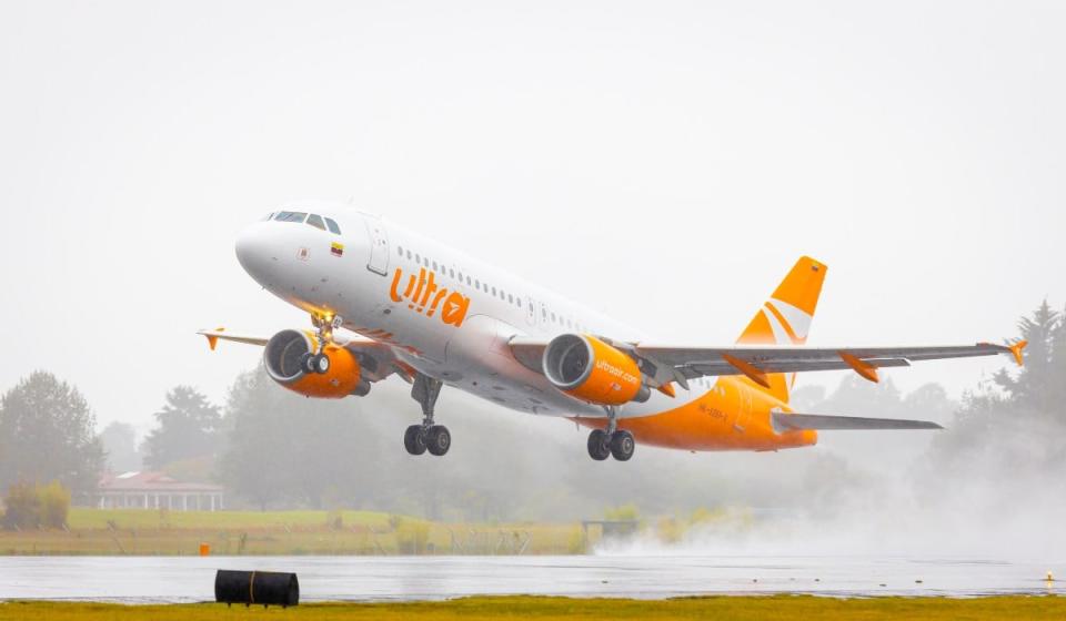 Cambio de vuelo en Ultra Air opciones en otras aerolíneas. Imagen: Cortesía de Ultra Air