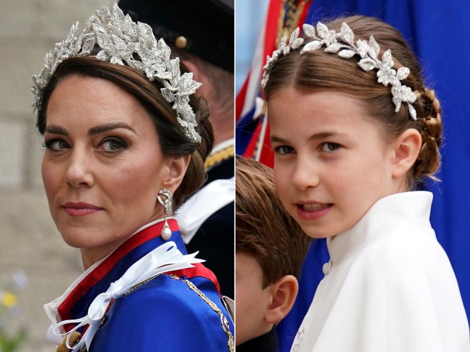 Kate y Charlotte (PA/Getty)