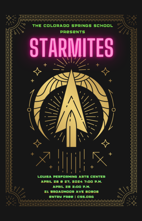 Starmites Poster Courtesy of Colorado Springs School