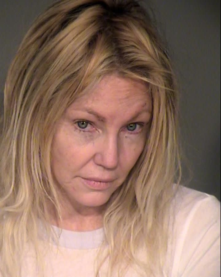 Troubled actress Heather Locklear has gone to rehab following her arrest last week. Source: Getty