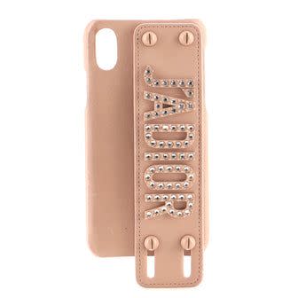 J'Adior Phone Case Metal with Crystals