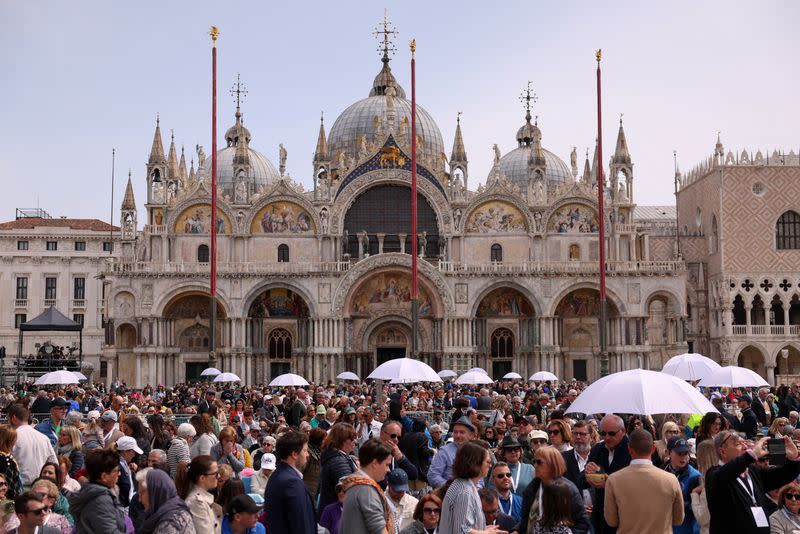 Pope Francis visits Venice