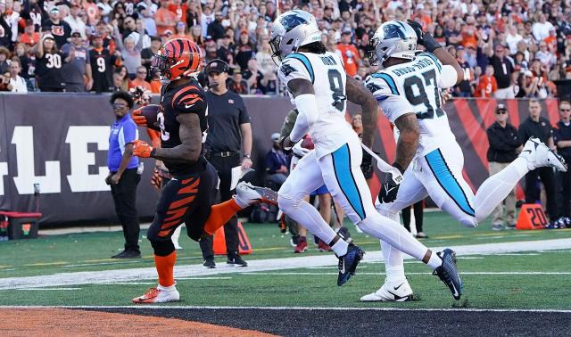 Panthers' Week 9 halftime deficit vs. Bengals largest in franchise