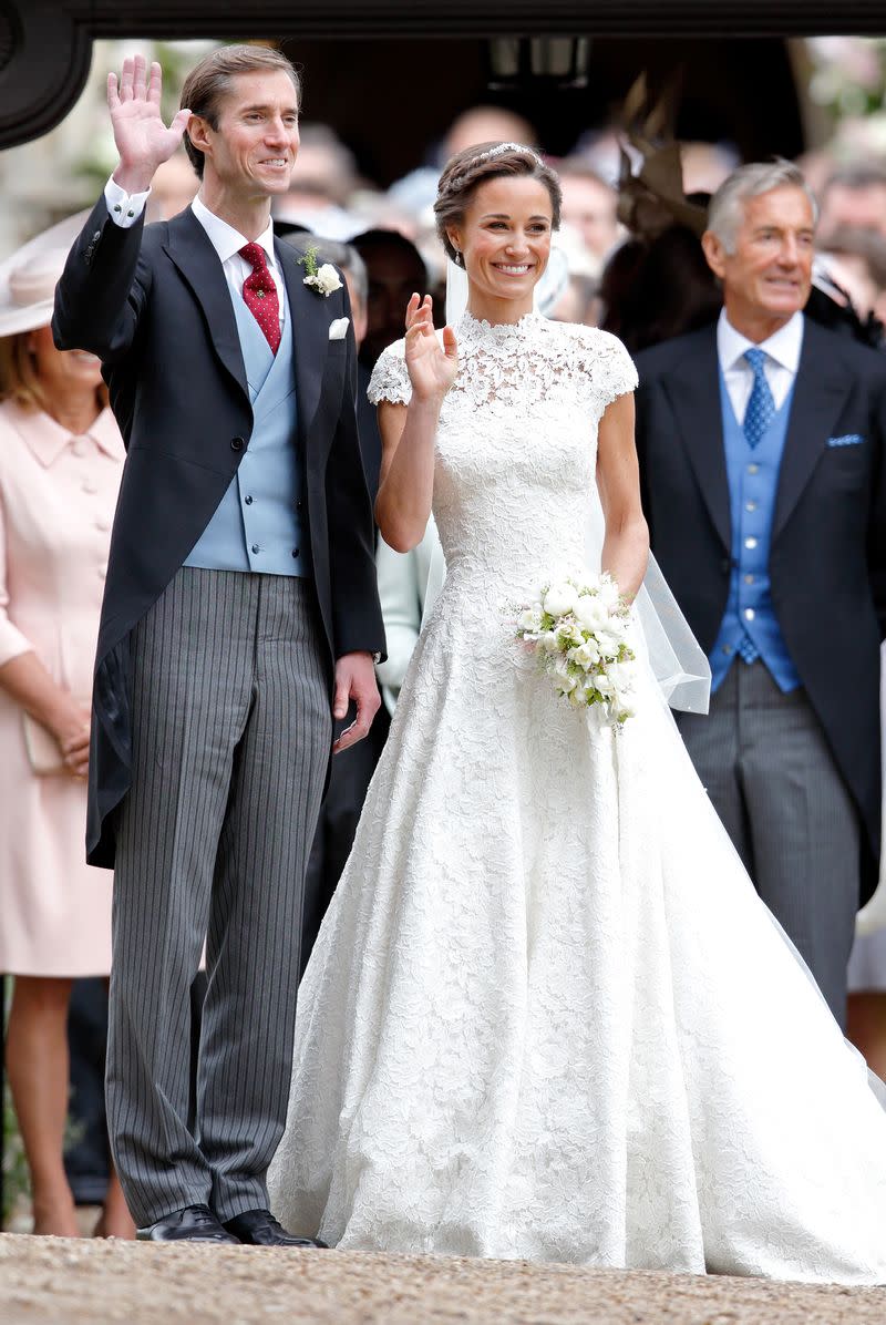 2017: Pippa Middleton and James Matthews