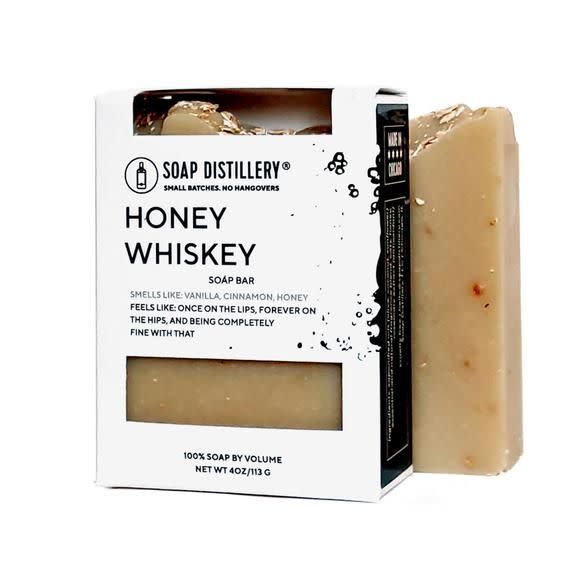 19) Honey Whiskey | Cinnamon, Honey, Black Pepper Bar Soap | All Natural Small Batch