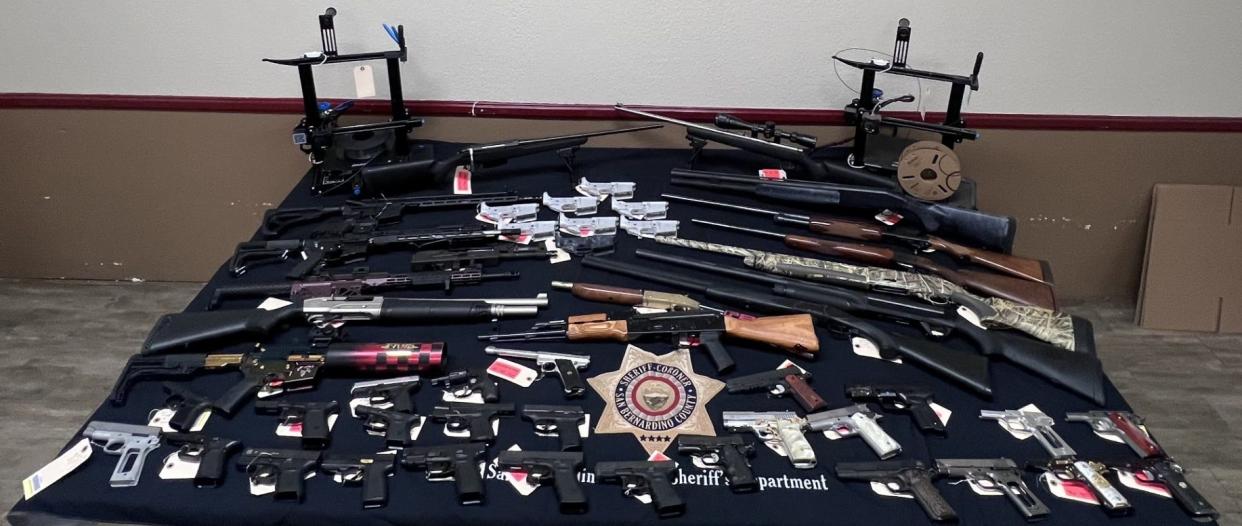 The latest round of Operation Consequences included 27 felony arrests and the seizing of 54 firearms in places like Barstow, Hesperia and Victorville.