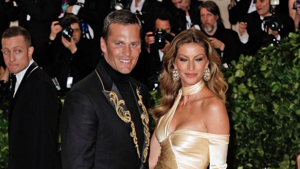 Tom Brady and Gisele Bundchen. Jackson Lee/Getty Images.