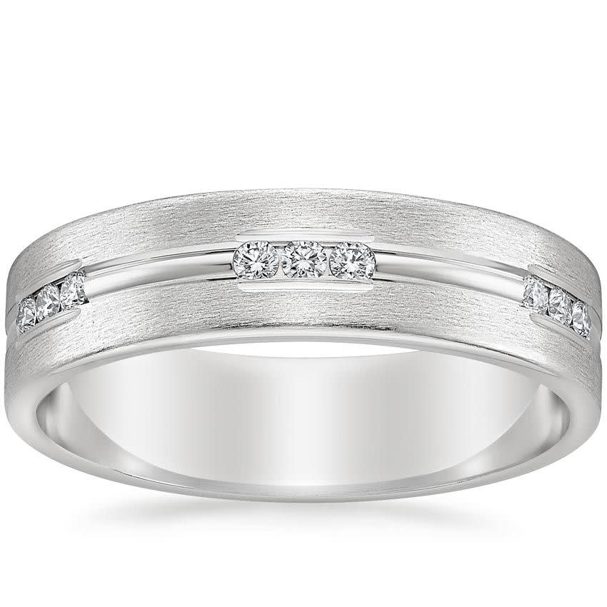 Skyline Diamond Wedding Ring