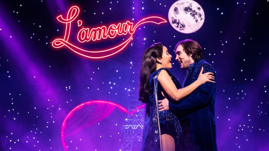 Courtney Reed and Conor Ryan in the North American Tour of “Moulin Rouge! The Musical.” (Courtesy Photo/Matthew Murphy for MurphyMade)