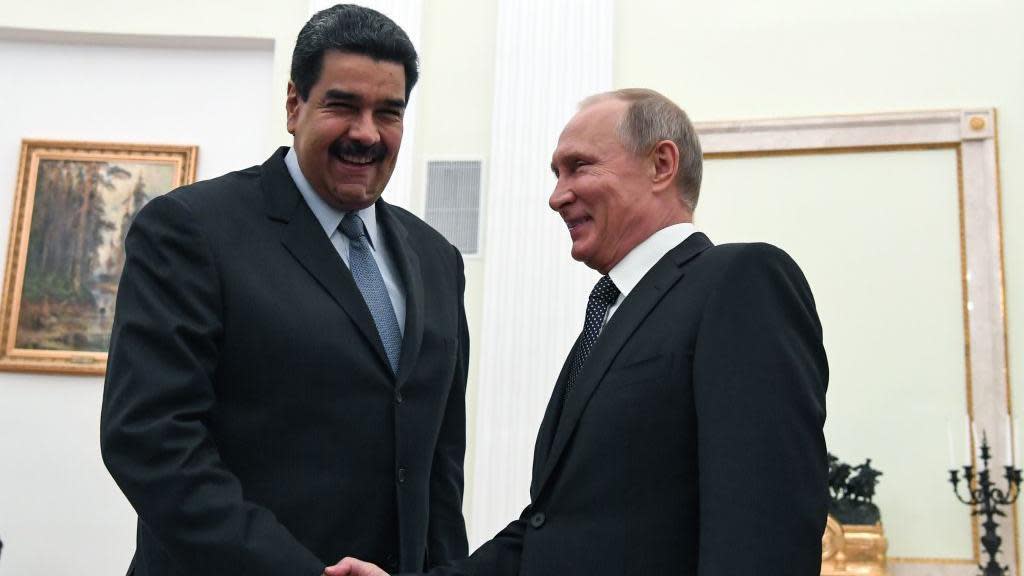 Valdimir Putin y Nicolas Maduri