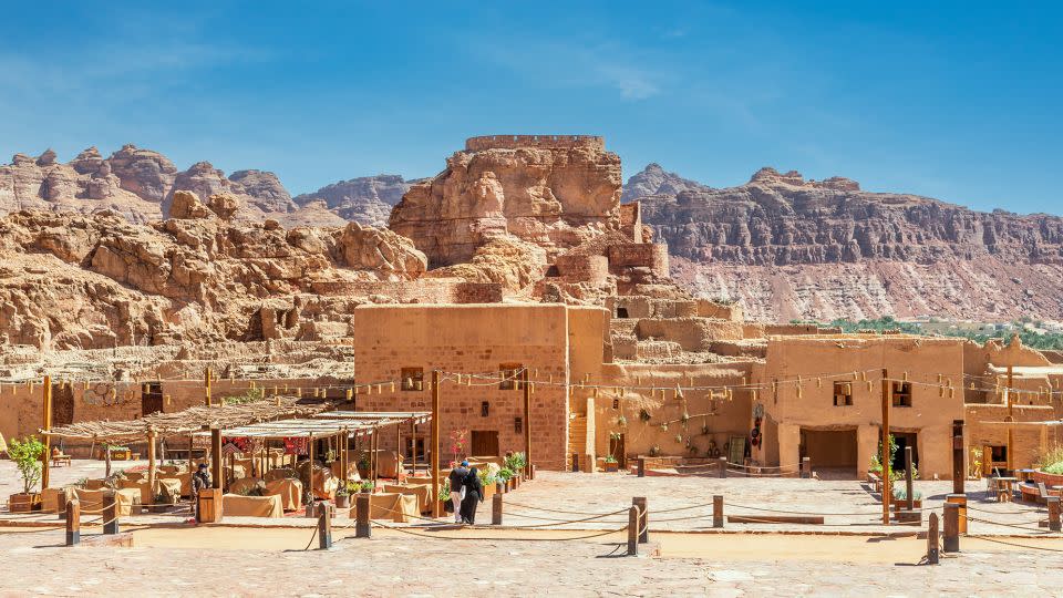 The AlUla historic site is "truly magical," says Saudi TV presenter Lojain Omran. - Vadim_Nefedov/iStockphoto/Getty Images