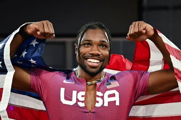 American Noah Lyles (Ben Stansall)