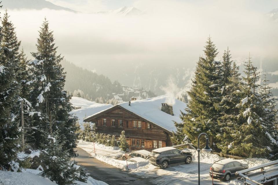 Prince Andrew's £17m chalet in Verbier, Switzerland (Geoff Pugh/Shutterstock)