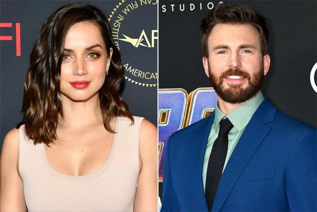 Ana de Armas Wraps Her Third Movie with Chris Evans as They Share a Sweet  Exchange on Instagram - Yahoo Sports
