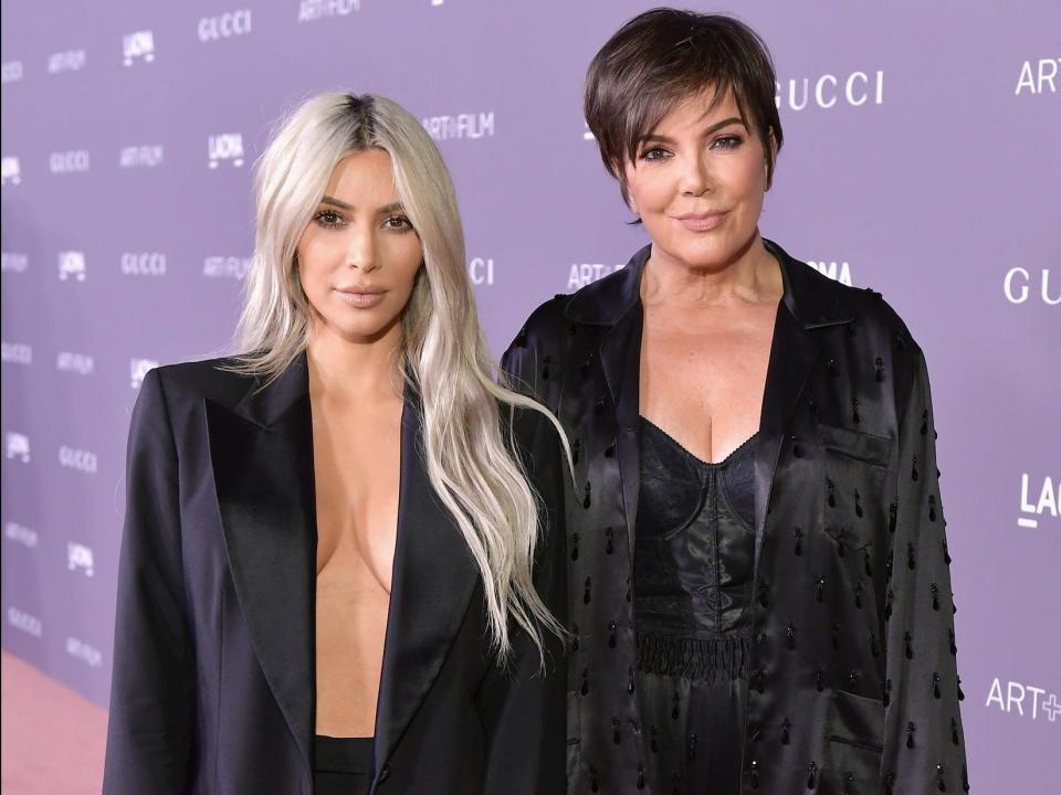 Kim Kardashian and Kris Jenner