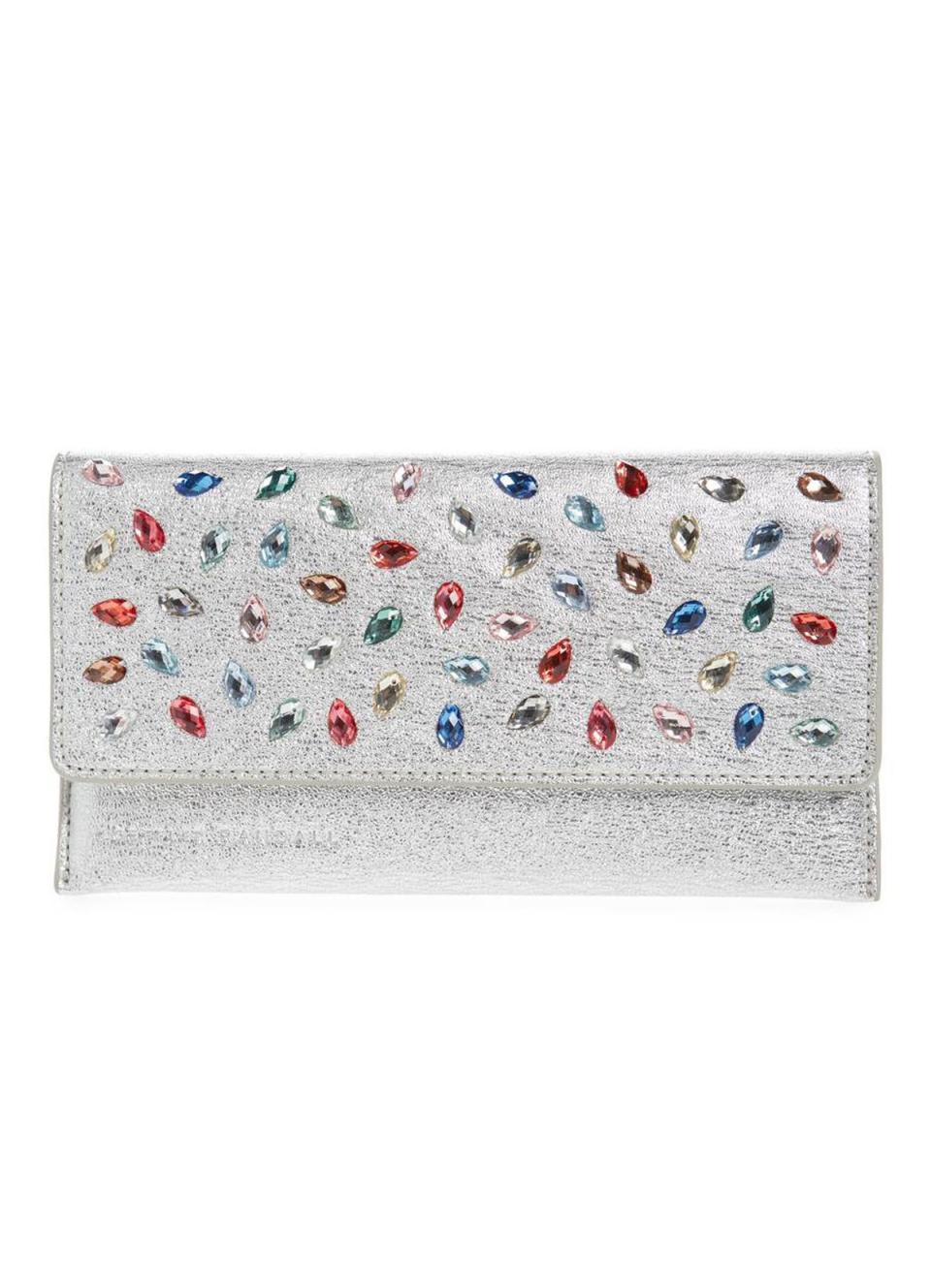 "When it comes to sales, I'm a pretty dull shopper—I stick to 'practical' buys. My wallet has been in need of a replacement for far longer than I'd like to admit, so this bedazzled Loeffler Randall would make for a formidable (and quite cheerful) swap." —Ana Colón, digital fashion editor