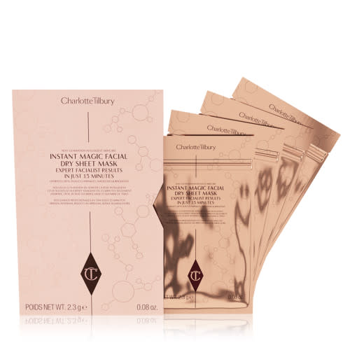 Instant Magic Facial Dry Sheet Mask Multipack. Image via Charlotte Tilbury.