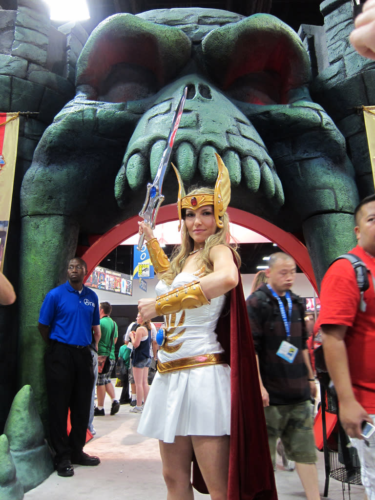 She-Ra defends Castle Grayskull - San Diego Comic-Con 2012