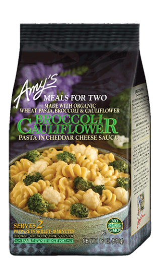 Amy's: Broccoli & Cauliflower In Cheese Sauce