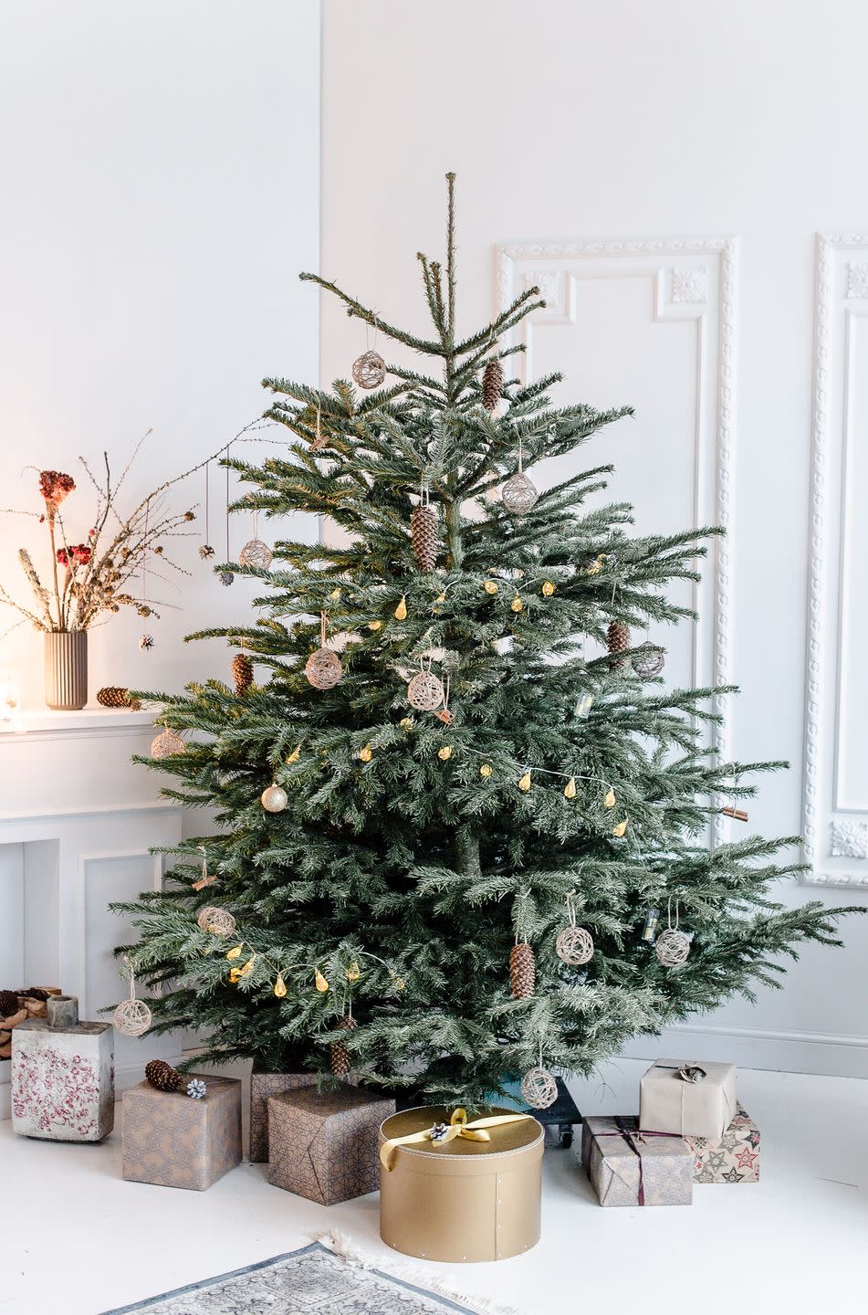 <p>According to the<a href="https://www.christmastreeassociation.org/america-is-not-divided-on-one-issue-christmas-trees-continue-toincrease-their-festive-hold-on-the-holiday-season/" rel="nofollow noopener" target="_blank" data-ylk="slk:American Christmas Tree Association;elm:context_link;itc:0;sec:content-canvas" class="link "> American Christmas Tree Association</a>, about 95 million households in the U.S. will put up a Christmas tree (or two) this year. The tradition of decorated trees can be traced back to <a href="https://www.history.com/topics/christmas/history-of-christmas-trees#:~:text=Germany%20is%20credited%20with%20starting,candles%20if%20wood%20was%20scarce." rel="nofollow noopener" target="_blank" data-ylk="slk:Germany in the 16th century;elm:context_link;itc:0;sec:content-canvas" class="link ">Germany in the 16th century</a>. It's said that Protestant reformer Martin Luther first thought to add candles to decorate the branches with light after being inspired by the sight of stars twinkling through the evergreens while walking home one winter's night. Queen Victoria and her German husband Prince Albert <a href="https://www.townandcountrymag.com/society/tradition/a25619292/queen-victoria-prince-albert-christmas-tree-holiday-tradition/" rel="nofollow noopener" target="_blank" data-ylk="slk:popularized the Christmas tree;elm:context_link;itc:0;sec:content-canvas" class="link ">popularized the Christmas tree</a> with their own displays in the 1840s and the tradition found its way to the U.S., too. The <a href="https://web.extension.illinois.edu/trees/facts.cfm#:~:text=The%20first%20Christmas%20tree%20retail,trees%20from%20Michigan%20to%20Chicagoans." rel="nofollow noopener" target="_blank" data-ylk="slk:first Christmas tree lot;elm:context_link;itc:0;sec:content-canvas" class="link ">first Christmas tree lot</a> popped up in 1851 in New York and the first tree appeared in the <a href="https://www.whitehousehistory.org/press-room/press-backgrounders/white-house-christmas-traditions#:~:text=The%20first%20known%20Christmas%20tree,candles%20for%20the%20Harrison%20grandchildren." rel="nofollow noopener" target="_blank" data-ylk="slk:White House in 1889;elm:context_link;itc:0;sec:content-canvas" class="link ">White House in 1889</a>. </p>