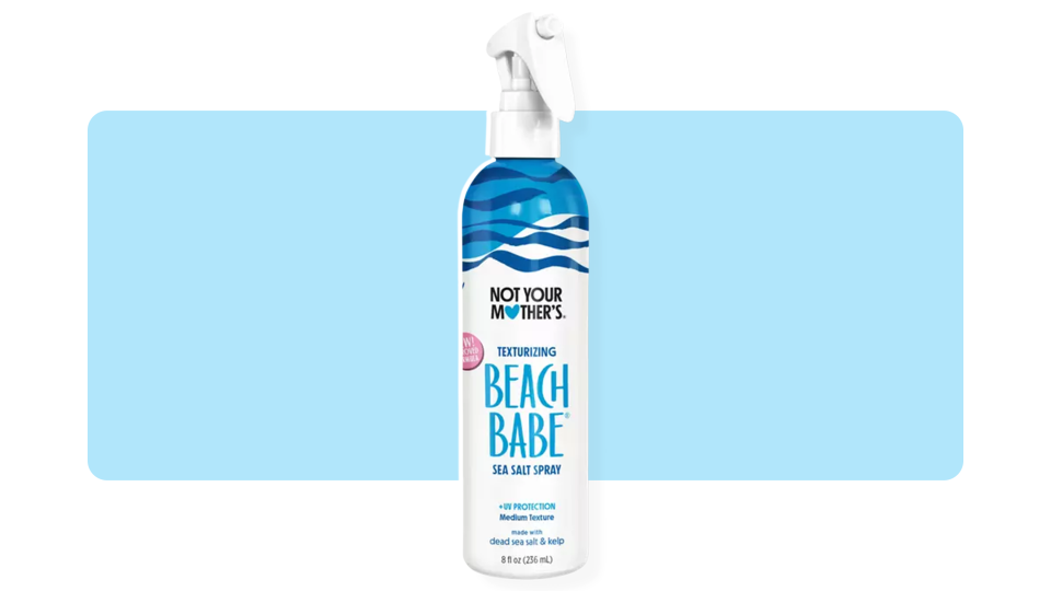 Achieve the beach waves of your dreams with the Not Your Mother's Texturizing Beach Babe Sea Salt Spray.