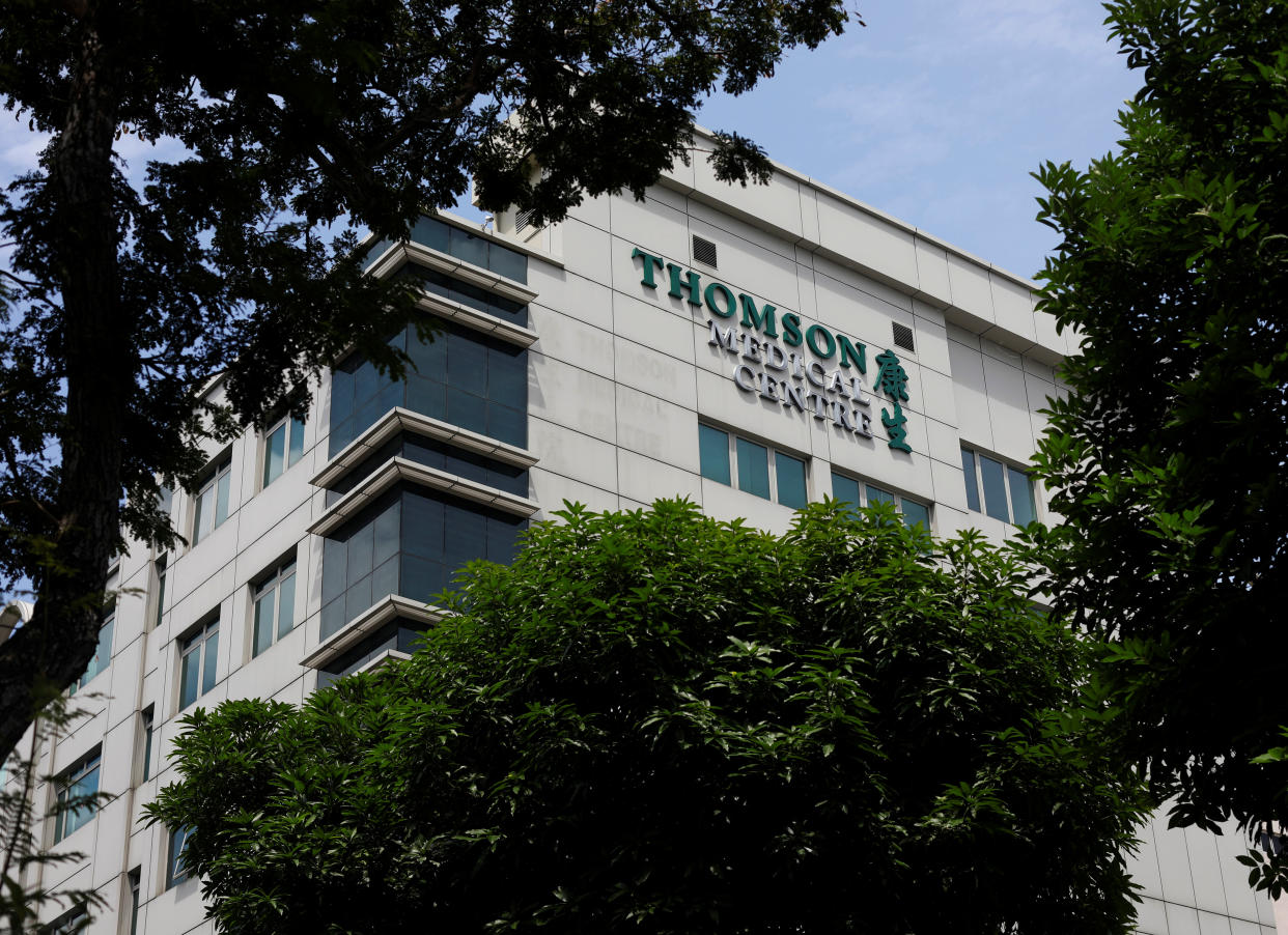 A view of Thomson Medical Centre in Singapore July 19, 2017. REUTERS/Edgar Su