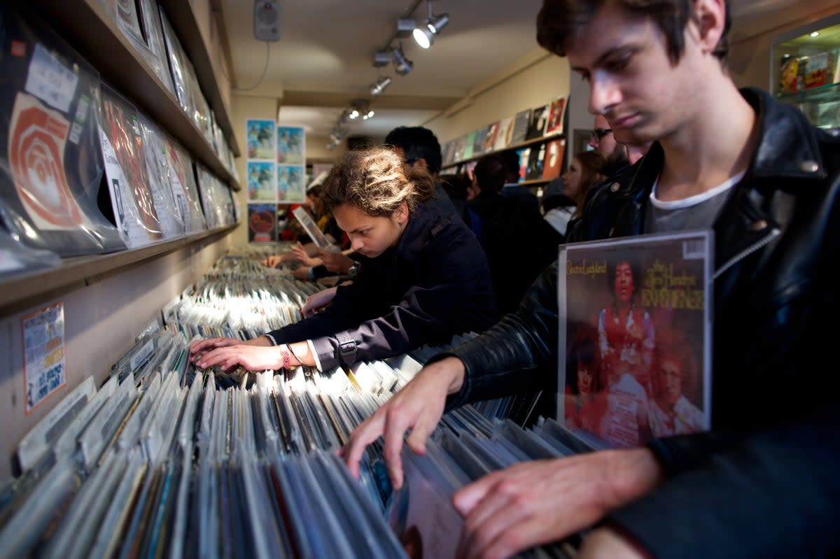 Record Store Day is on Saturday April 22  (AFP via Getty Images)