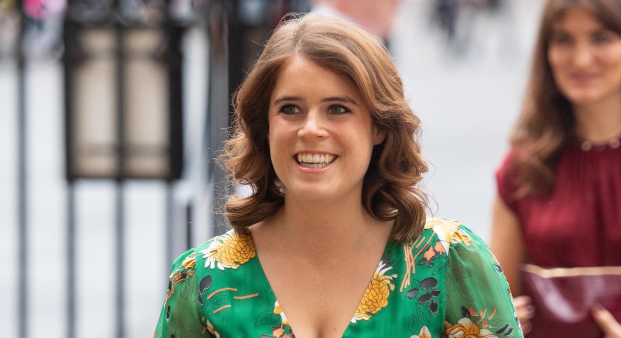 Princess Eugenie gave birth to baby son, August, in February. (Getty Images)