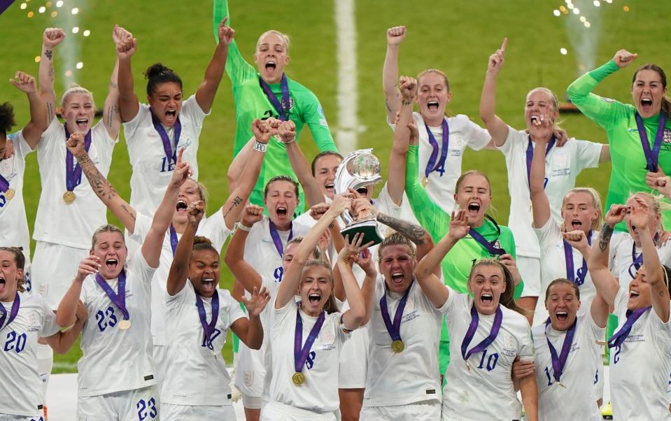 The Lionesses triumphed in extra-time in a nail-biting final against Germany - PA