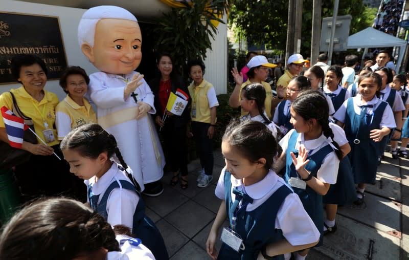 Pope Francis visits Thailand