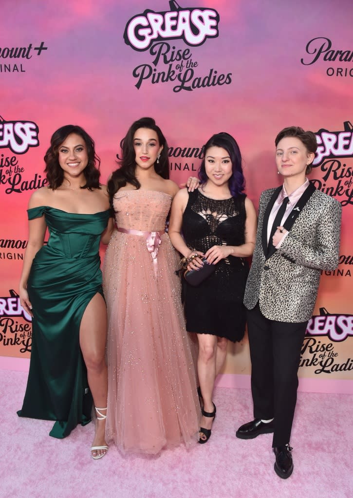 Cheyenne Isabel Wells, Marisa Davila, Tricia Fukuhara and Ari Notartomaso.