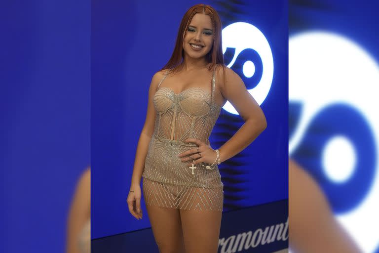 Coti lució un osado look (Foto gentileza Telefe)