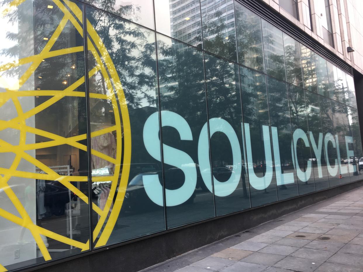SoulCycle, shown in a New York City location, is part of a boycott of the chain of exercise studios — which also includes Blink Fitness and Equinox —in response to owner billionaire Stephen Ross holding a fundraiser for President Donald Trump. (Photo: Rainmaker Photo/MediaPunch /IPX)