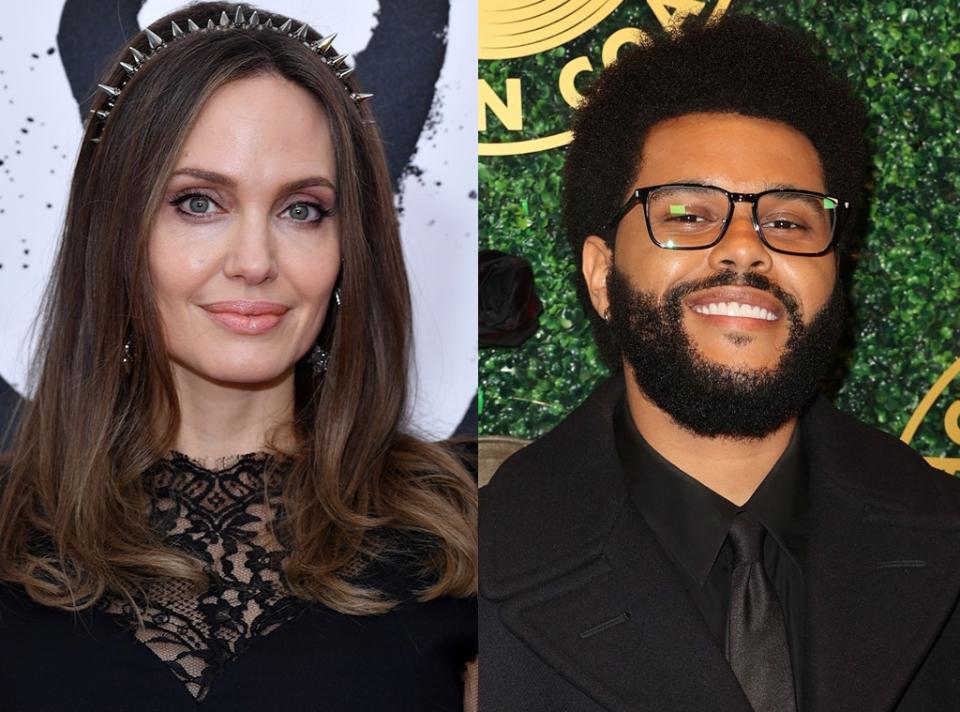 Angelina Jolie, The Weeknd