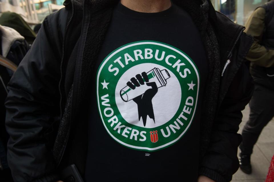 <div class="inline-image__caption"><p>Starbucks Workers United has been helping Peet’s Coffee with moves to unionize. </p></div> <div class="inline-image__credit">Guy Smallman</div>