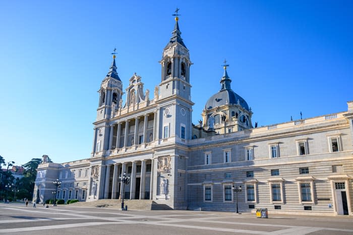 La catedral de la Almudena de Madrid